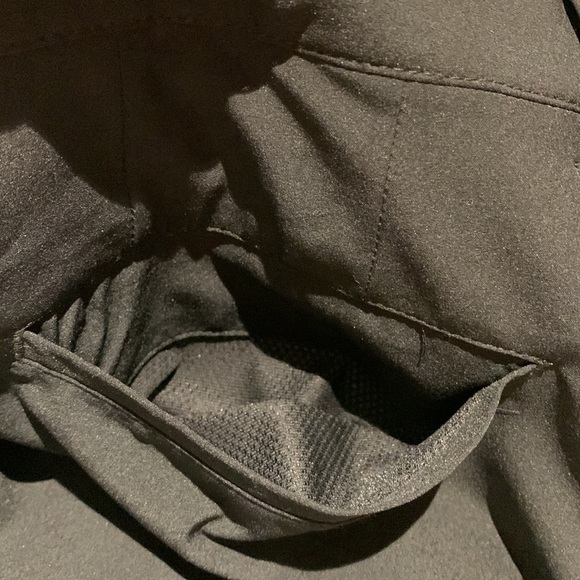 Nike Dri-FIT Golf Shorts Black Standard Fit Stretch Chino Hybrid Bermuda Sz 38 - Picture 5 of 11